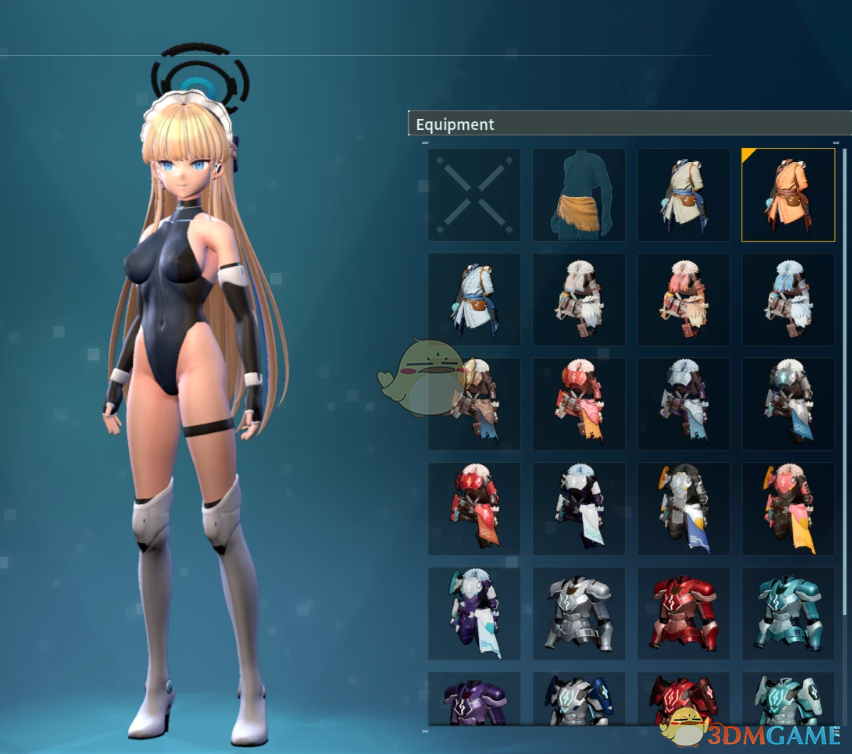 《幻兽帕鲁》扮演蔚蓝档案飞鸟马时MOD