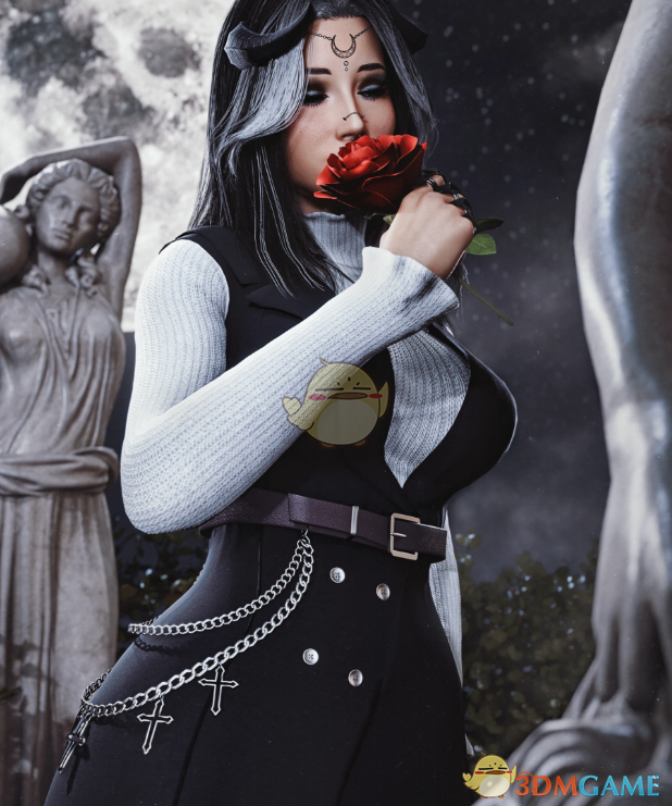 《赛博朋克2077》秋季办公裙装MOD