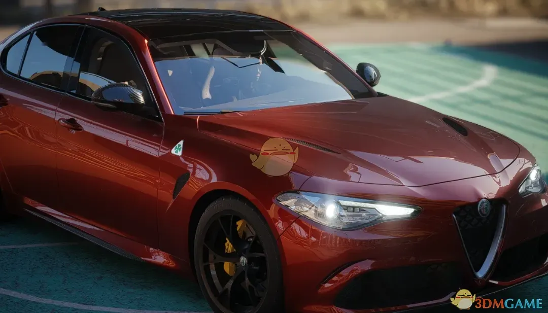 《赛博朋克2077》阿尔法·罗密欧Giulia Quadrifoglio跑车MOD