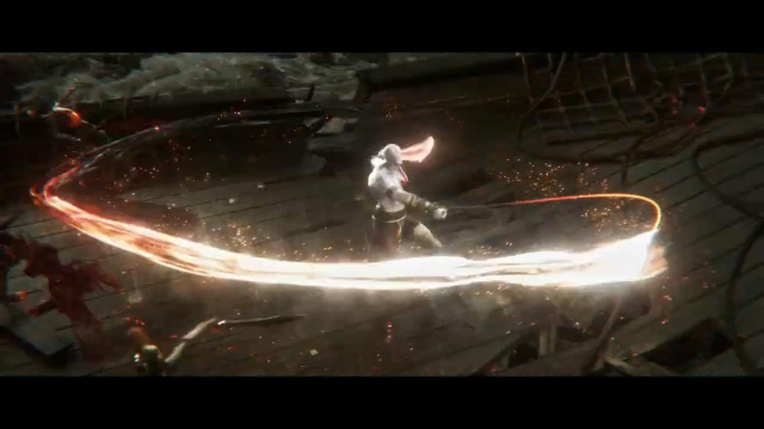 《战神》虚幻5粉丝重制版视频 奎爷大战敌人