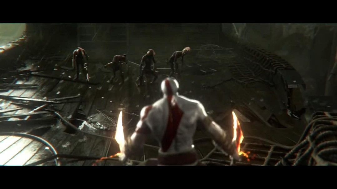 《战神》虚幻5粉丝重制版视频 奎爷大战敌人