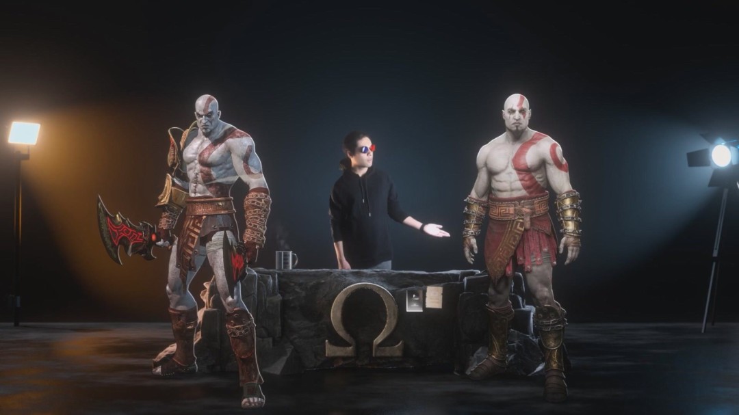 《战神》虚幻5粉丝重制版视频 奎爷大战敌人