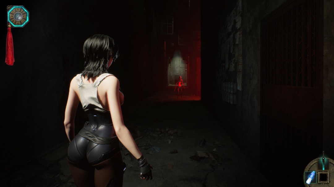 动作冒险游戏《孽债未清》新实机 大雷美女杀怪