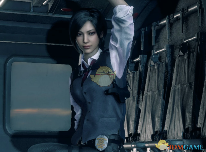 《生化危机4:重制版》艾达的RE2黑色电影服装MOD