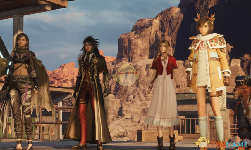 《最终幻想7:重生》尤菲的圣诞驯鹿服装MOD