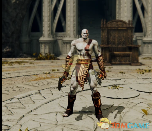 《艾尔登法环》战神3奎托斯外观MOD