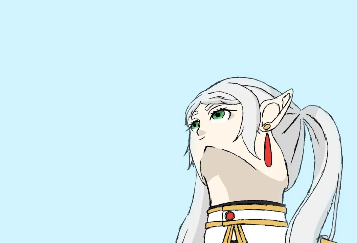 “仰头芙莉莲”绘图爆红成新梗 原作者发文感谢支持