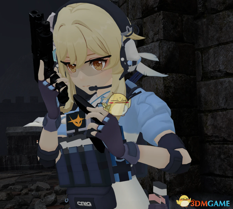 《生化危机4：重制版》原神元素战争荧替换里昂MOD