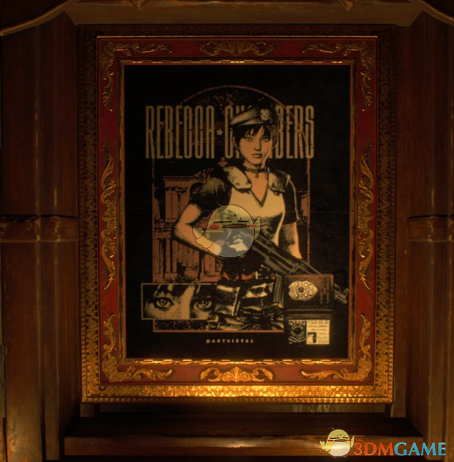 《生化危机4:重制版》瑞贝卡艺术海报画像MOD