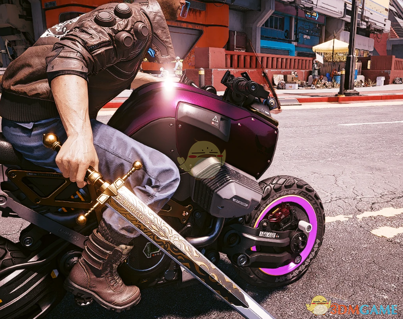 《赛博朋克2077》神话刀剑包MOD