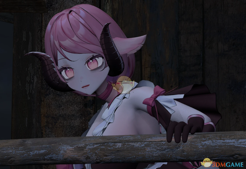 《生化危机4：重制版》彩虹社虚拟主播Bomi替换阿什莉MOD