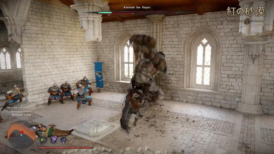 《红色沙漠》新战斗实机演示 大战Boss非常爽快