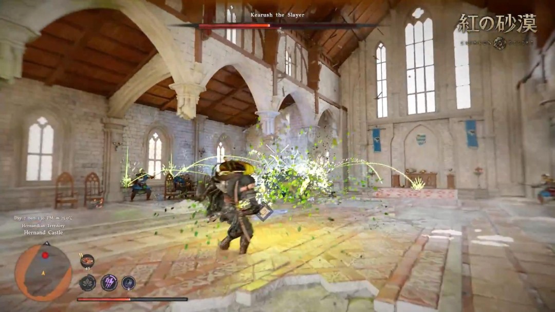 《红色沙漠》新战斗实机演示 大战Boss非常爽快