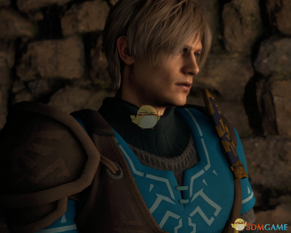 《生化危机4：重制版》里昂的塞尔达传说冠军皮甲MOD