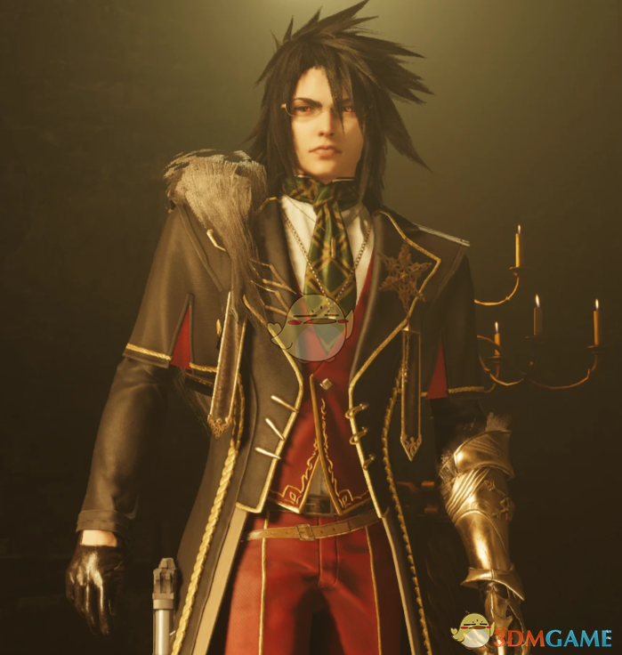 《最终幻想7：重生》文森特的圣诞节西装MOD