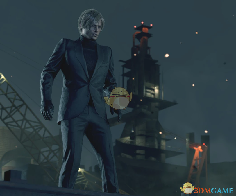 《生化危机4：重制版》里昂的威斯克黑色西装MOD