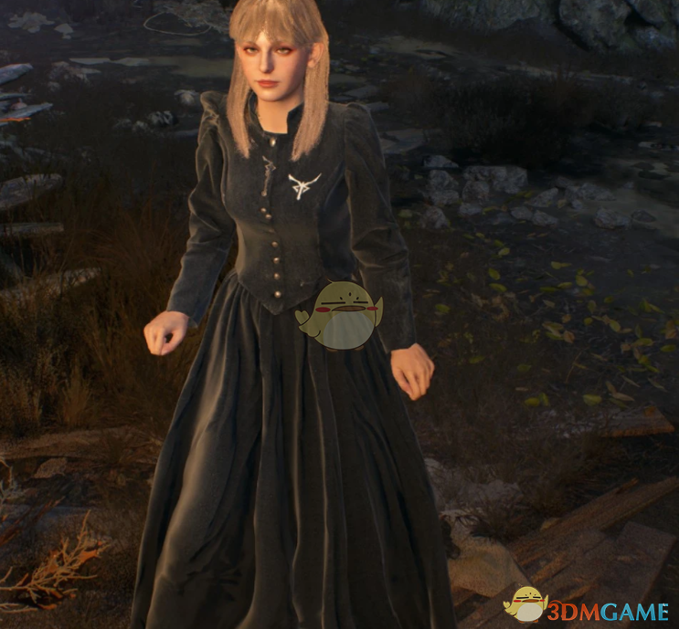 《生化危机4：重制版》阿什莉的光明教公主裙装MOD