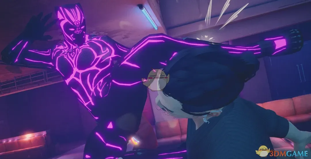 《师父》扮演漫威超级英雄黑豹MOD