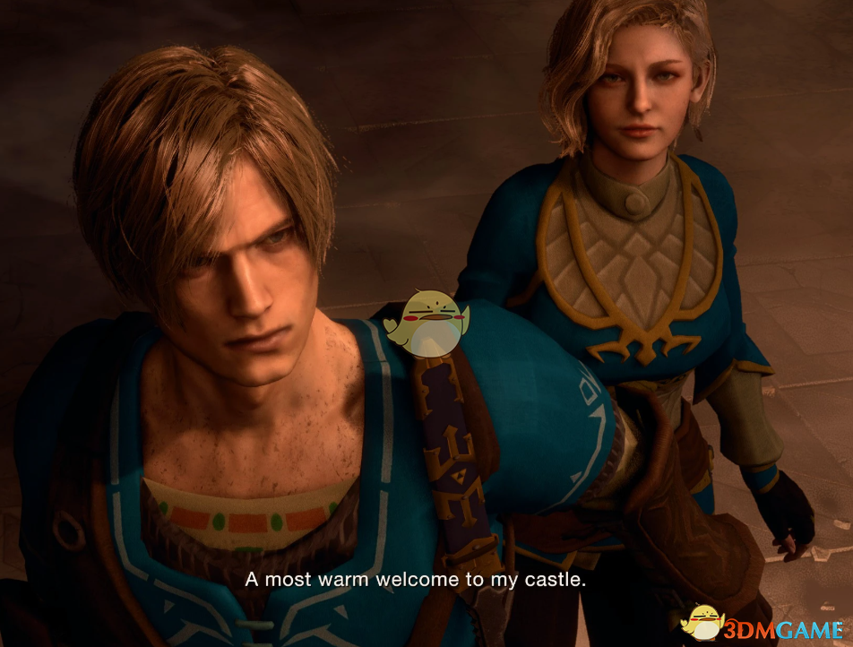 《生化危机4：重制版》阿什莉的塞尔达传说旅行者服装MOD