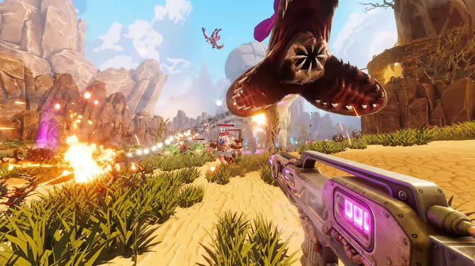 《Slyders》登陆Steam 无主之地风格生存射击