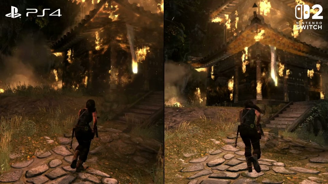 《古墓丽影9》NS2版画面大缩水 甚至不如PS3原版