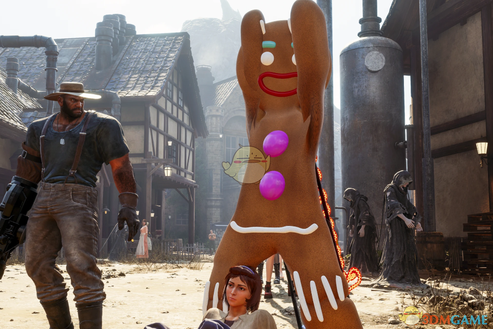 《最终幻想7：重生》姜饼人克劳德MOD