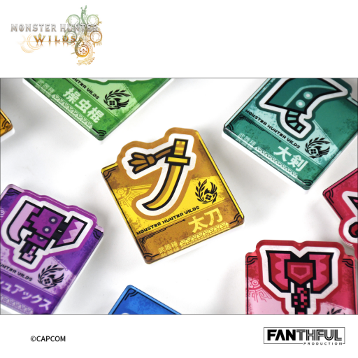 FANTHFUL出品 《怪物猎人荒野》官方正版授权系列周边第一弹