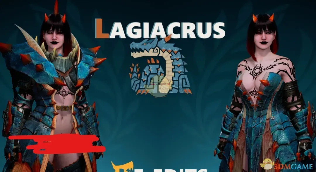 《怪物猎人：荒野》更性感的海龙套装MOD