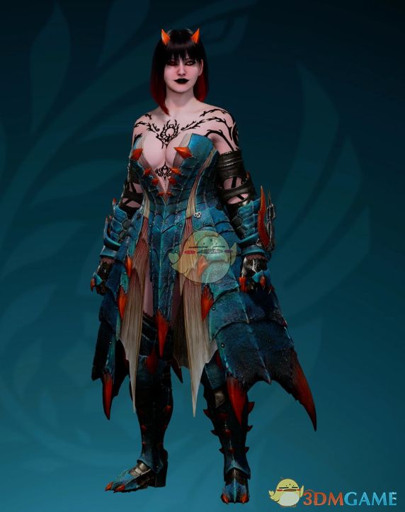 《怪物猎人：荒野》更性感的海龙套装MOD