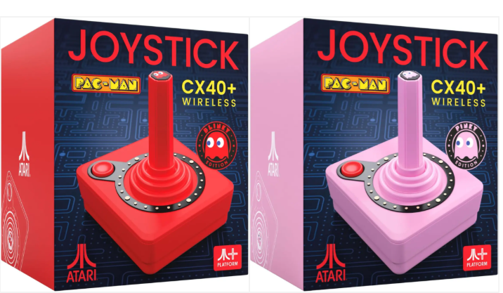 雅达利2600复刻主机吃豆人联名款发售 经典升级回归