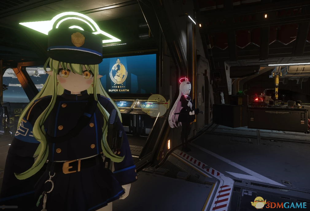 《绝地潜兵2》蔚蓝档案橘望和橘光外观MOD