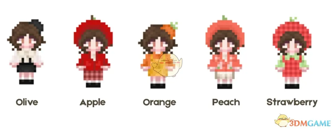 《星露谷物语》水果灵感服装包MOD
