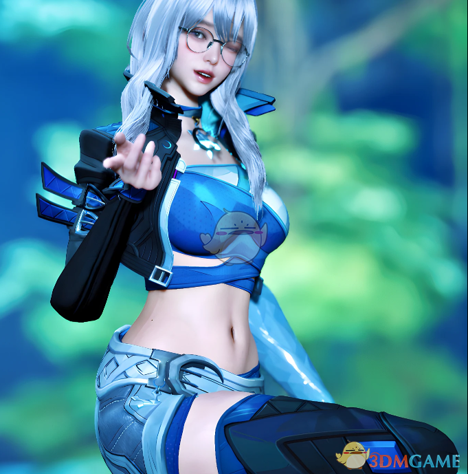 《剑星》伊芙的漫威争锋冰月花雪服装MOD