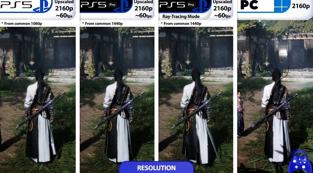 PS5 Pro有点优势但不多！ 《燕云十六声》PS5平台与PC性能画面对比