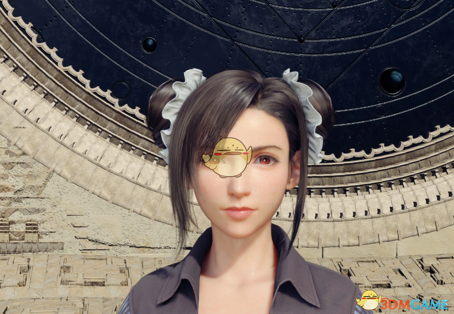 《最终幻想7：重生》蒂法的双包子发髻MOD