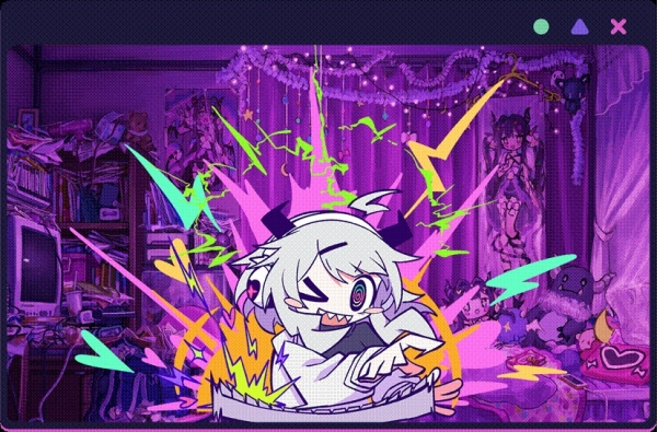 “音游” × “怪文书” 题材的节奏冒险游戏 《晕晕电波症候群》确定于2026年4月发售！