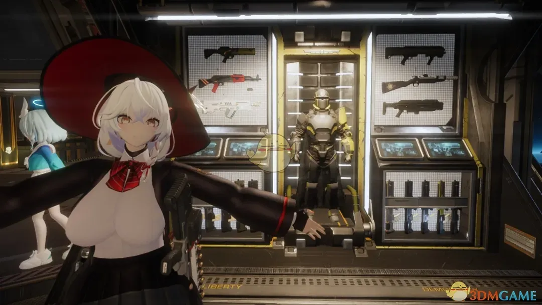 《绝地潜兵2》蔚蓝档案白尾绘里外观MOD