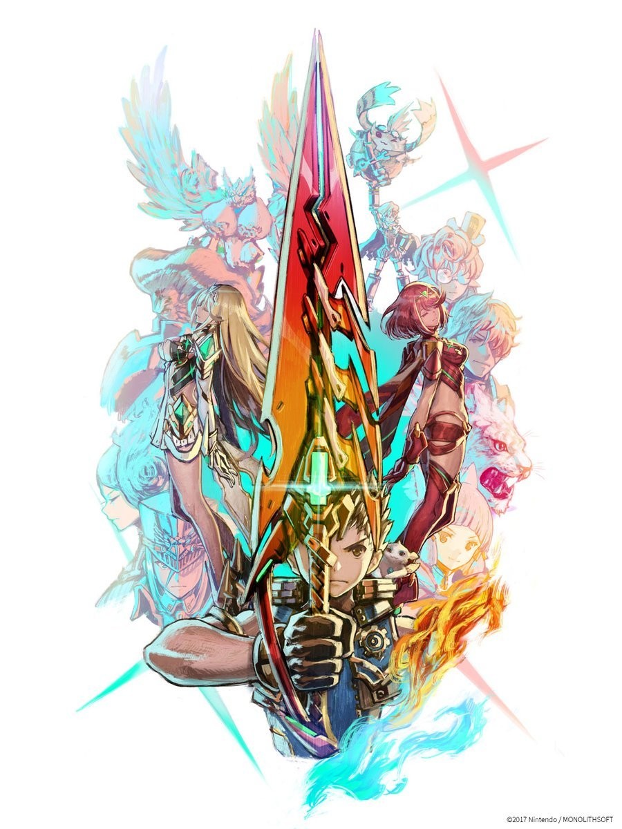 《异度神剑2》发售8周年 mono社发贺图庆祝