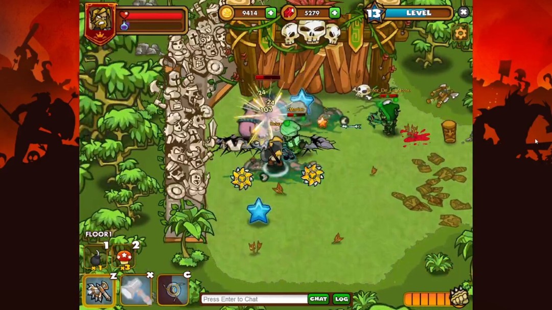 《地牢横冲直撞》游戏库