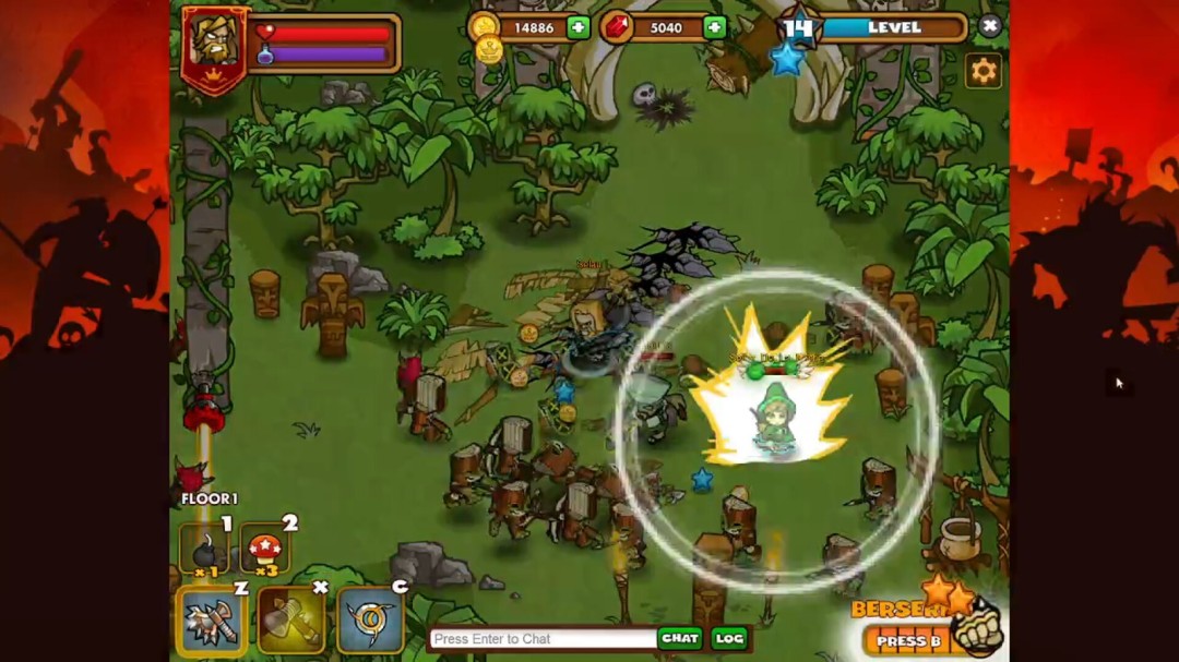 《地牢横冲直撞》游戏库