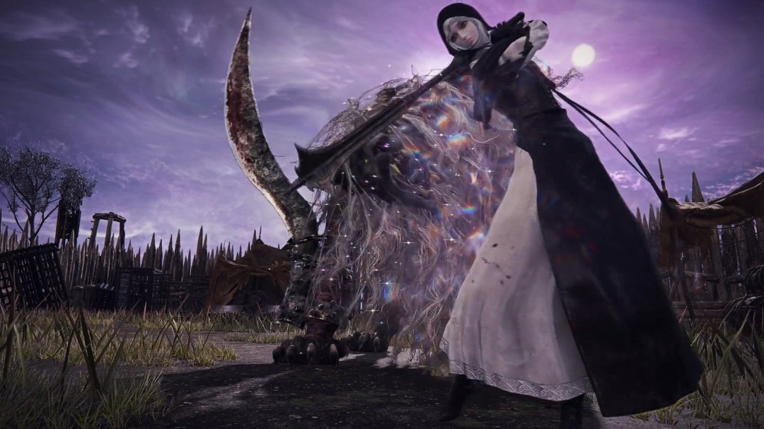 翘臀修女姐姐！《艾尔登法环黑夜君临》DLC角色PV：送葬者