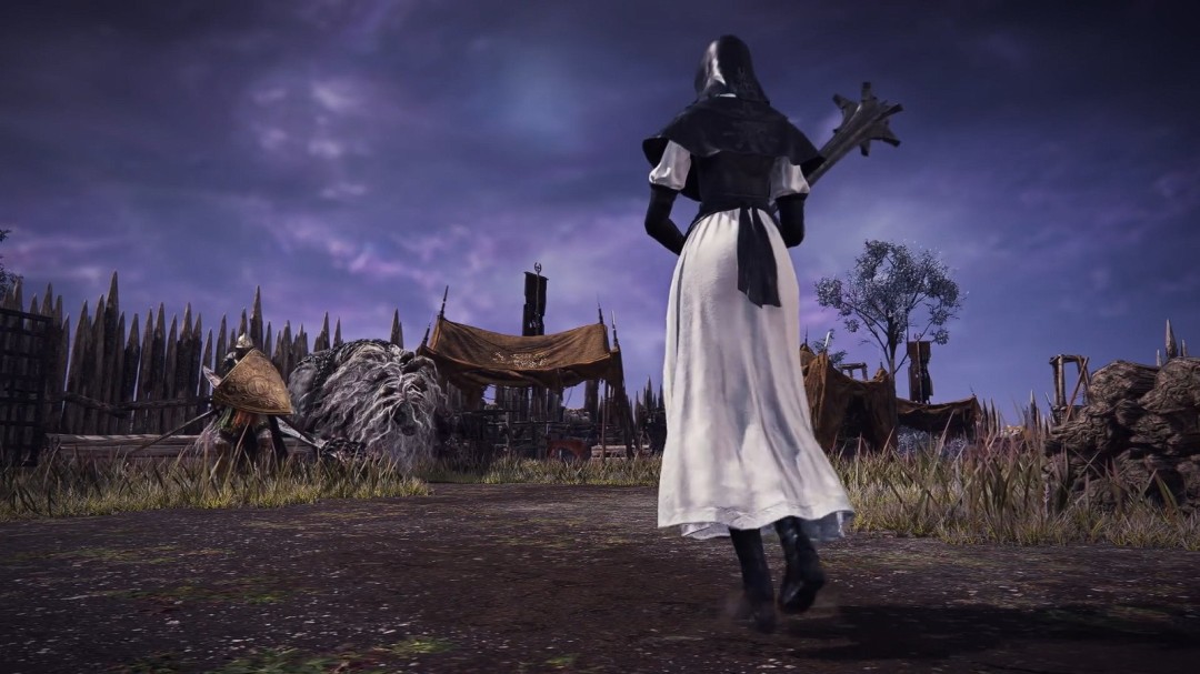 翘臀修女姐姐！《艾尔登法环黑夜君临》DLC角色PV：送葬者