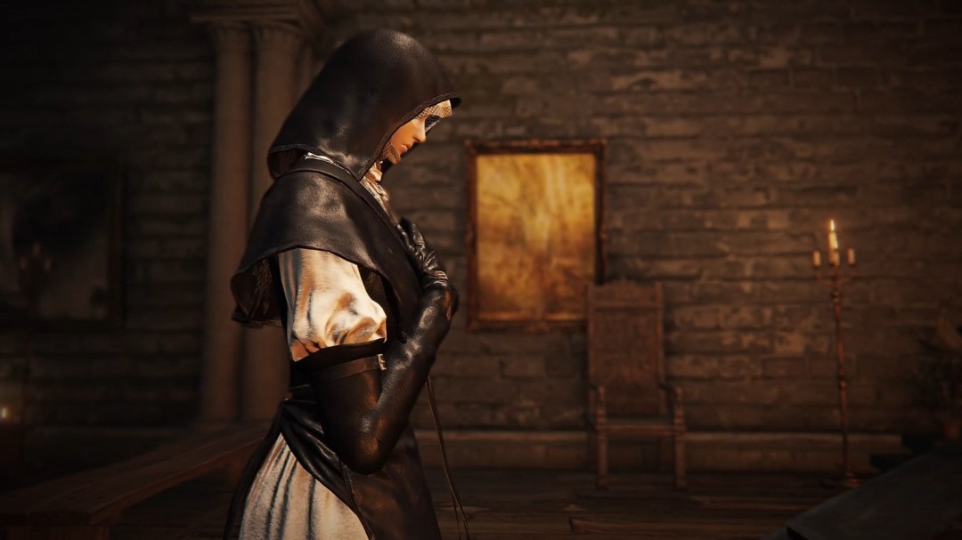 翘臀修女姐姐！《艾尔登法环黑夜君临》DLC角色PV：送葬者