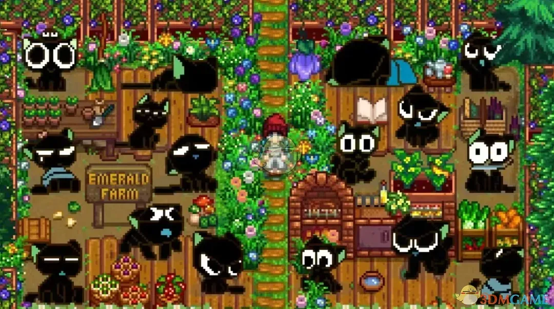 《星露谷物语》罗小黑玩偶家具MOD