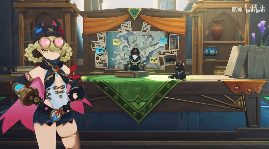 《原神》新角色预告 帅气小哥和黑丝少女亮相