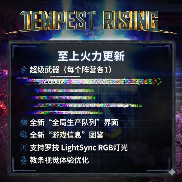 RTS《风暴崛起》重大更新上线：加入超级武器等