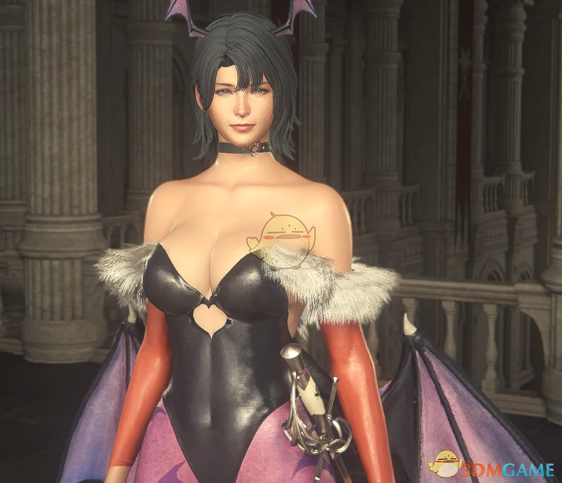 《最终幻想16》吉尔的恶魔战士莫莉卡紧身衣MOD