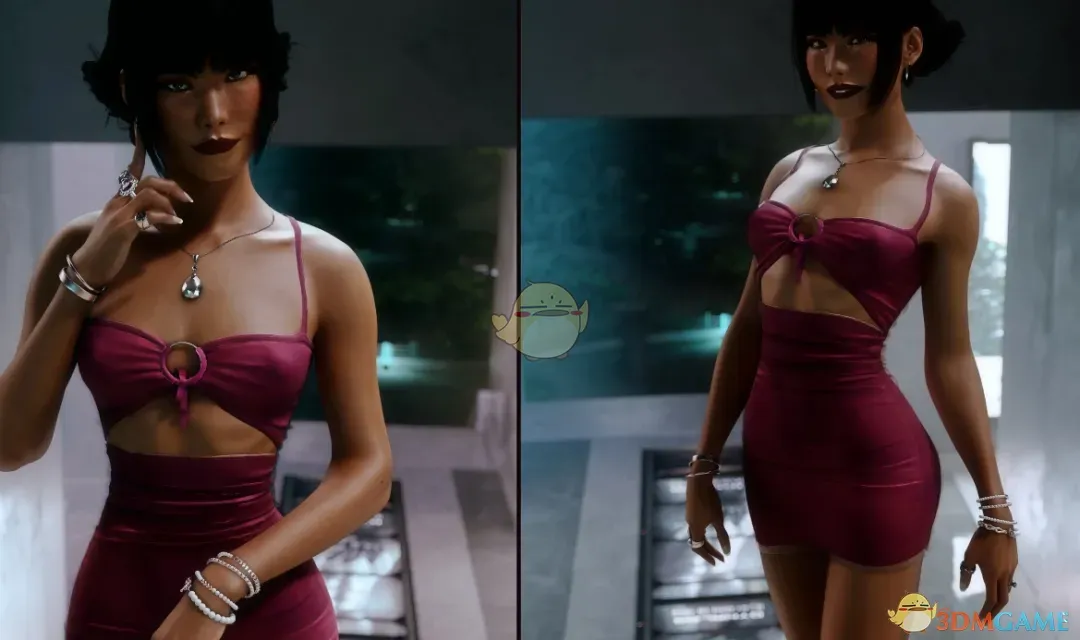 《赛博朋克2077》性感都市套装MOD