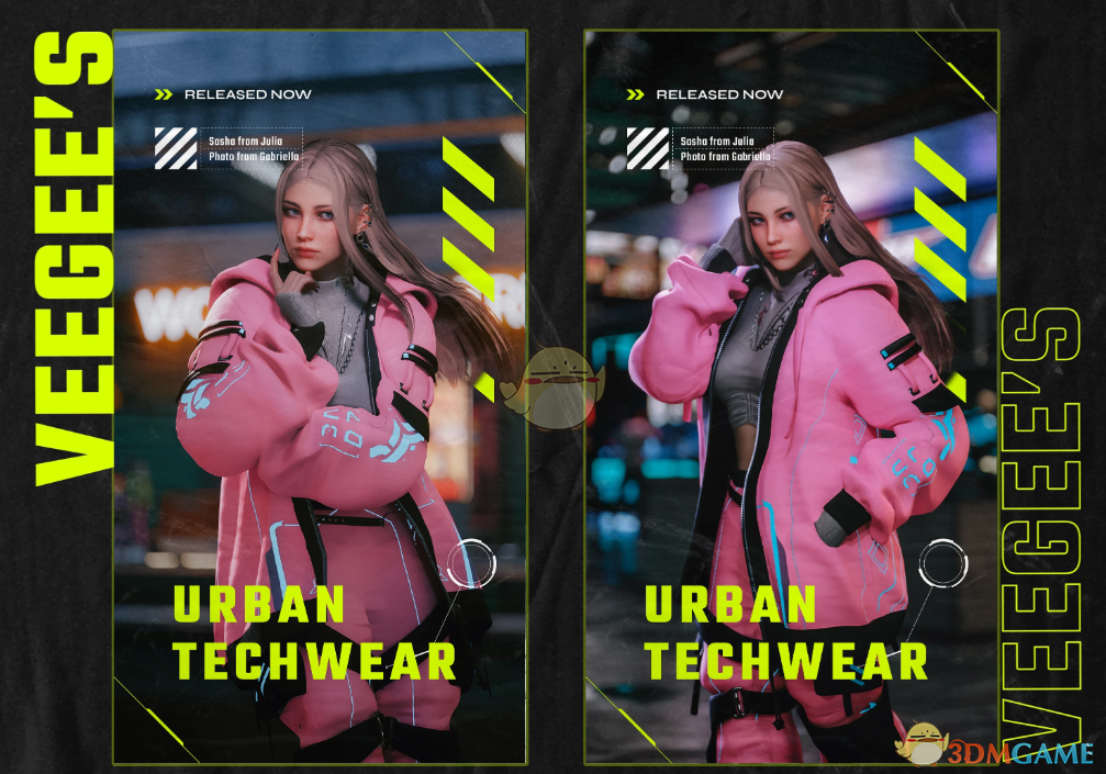 《赛博朋克2077》都市科技服MOD