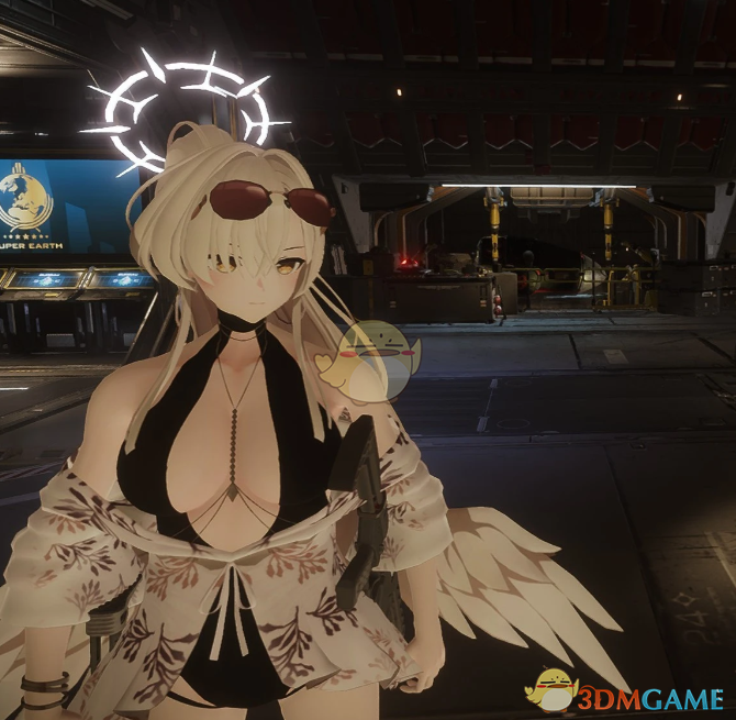 《绝地潜兵2》蔚蓝档案桐藤渚泳装外观MOD